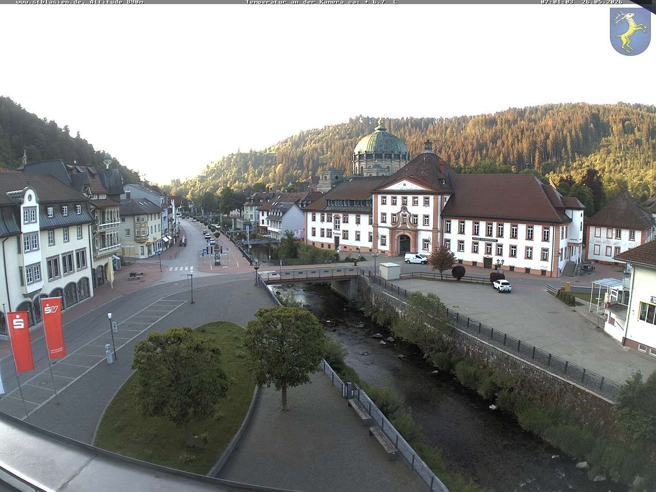 Archiv Foto Webcam St Blasien Menzenschwand: Hauptstraße