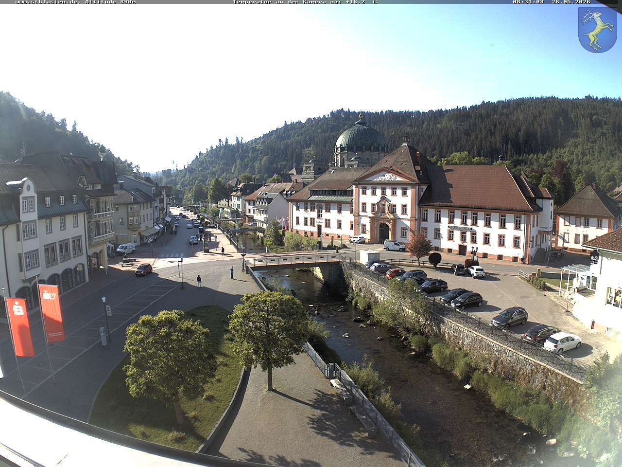 Archiv Foto Webcam St Blasien Menzenschwand: Hauptstraße