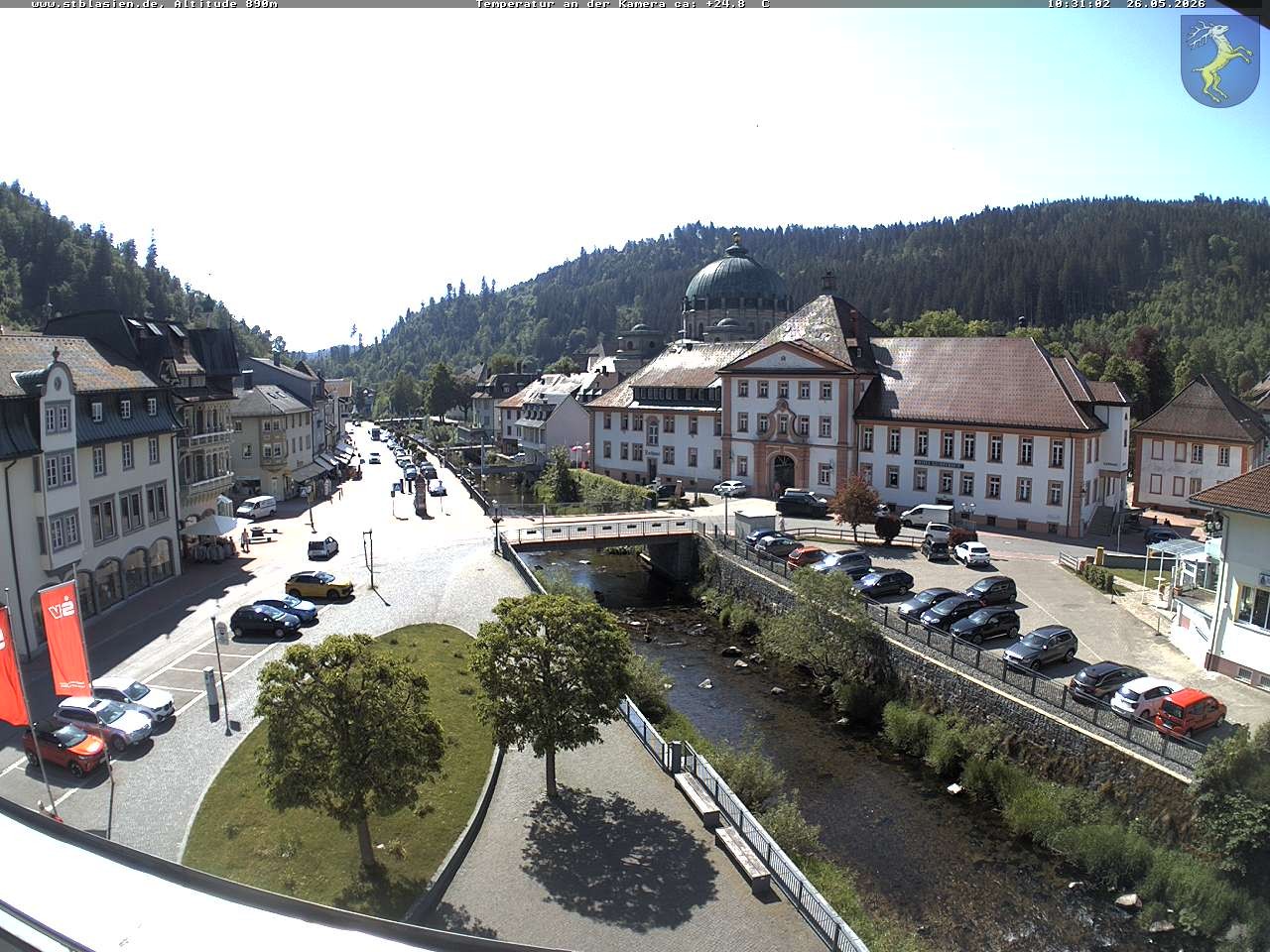 Archiv Foto Webcam St Blasien Menzenschwand: Hauptstraße