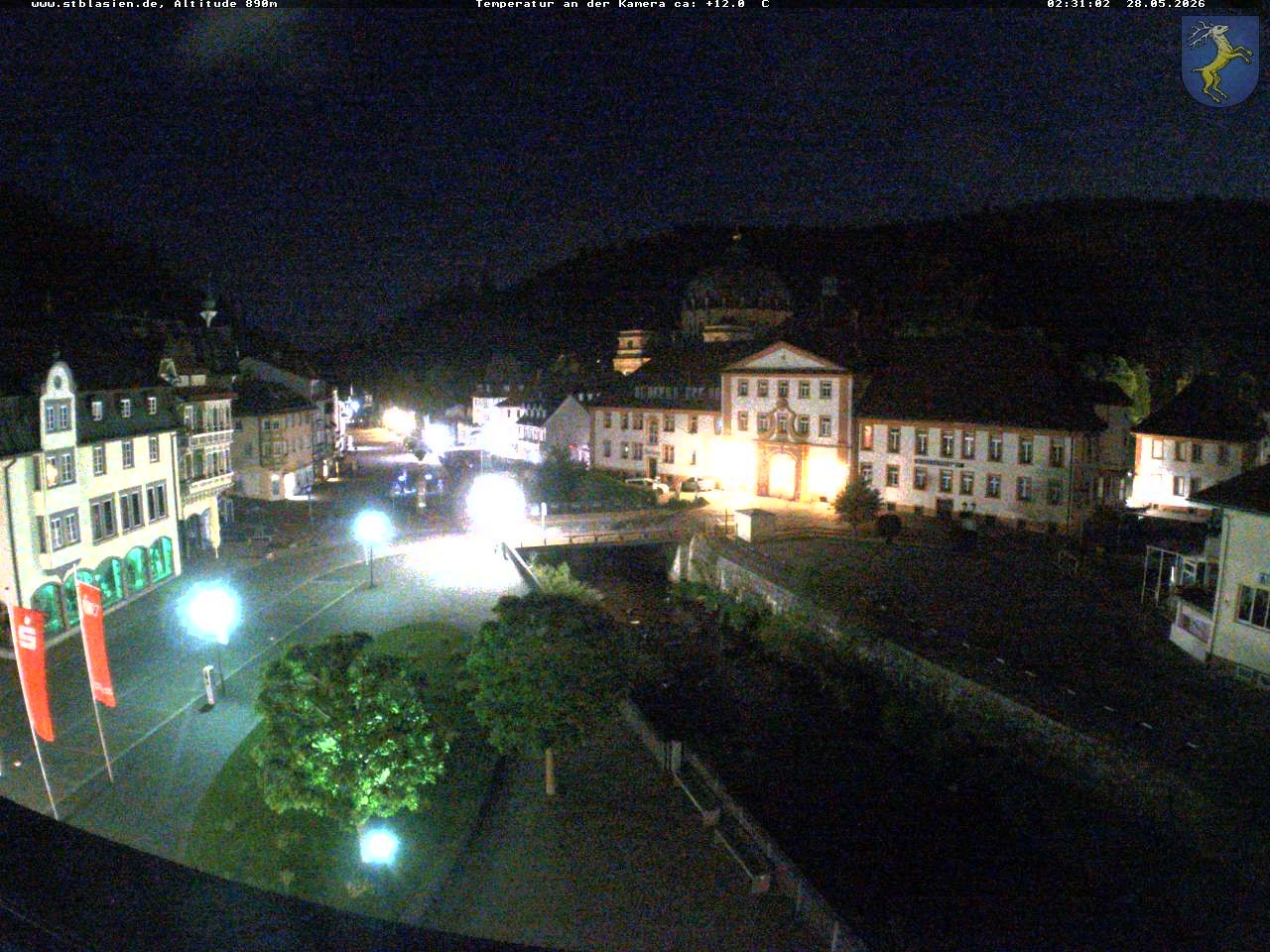 Archived image Webcam St Blasien Menzenschwand: main street