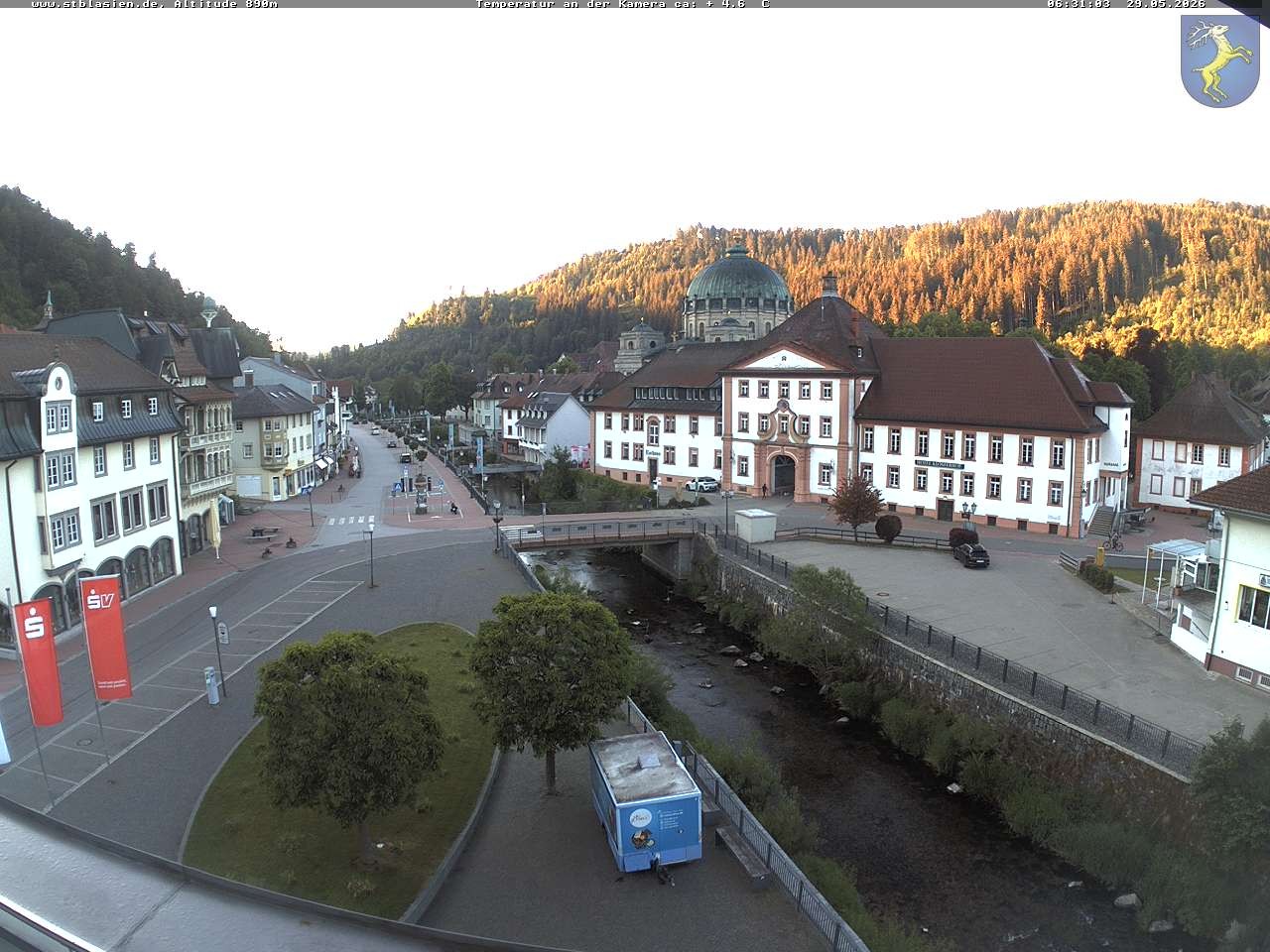 Archiv Foto Webcam St Blasien Menzenschwand: Hauptstraße