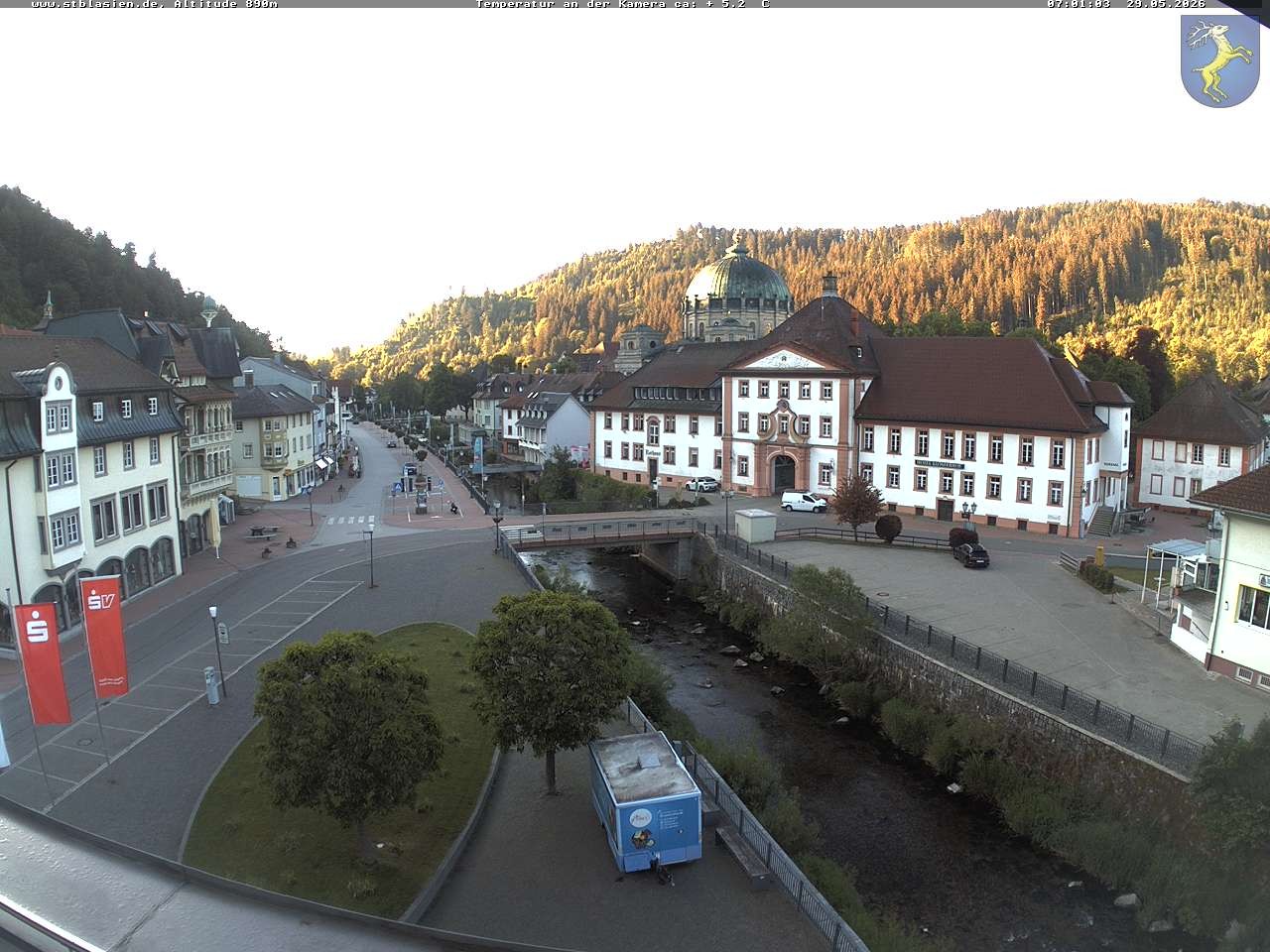 Archiv Foto Webcam St Blasien Menzenschwand: Hauptstraße