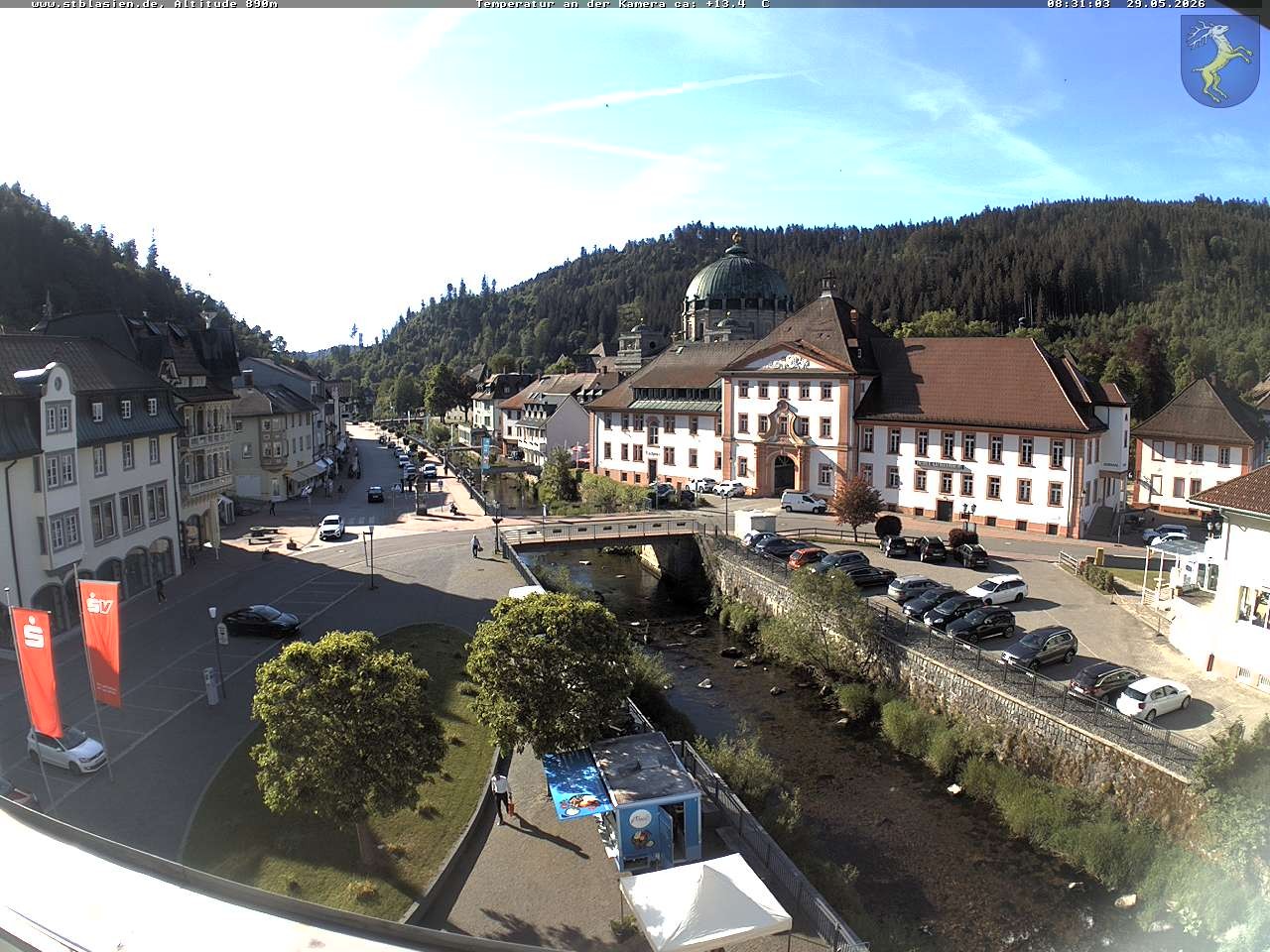 Archiv Foto Webcam St Blasien Menzenschwand: Hauptstraße