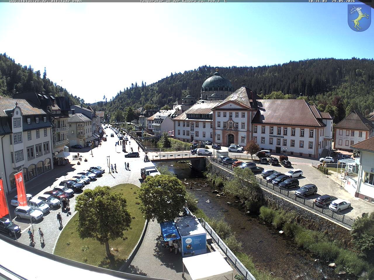 Archiv Foto Webcam St Blasien Menzenschwand: Hauptstraße