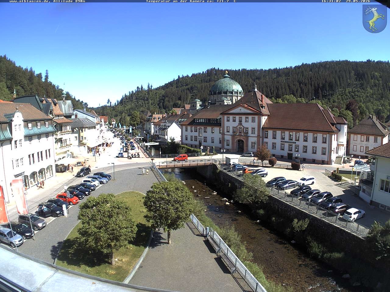 Archiv Foto Webcam St Blasien Menzenschwand: Hauptstraße