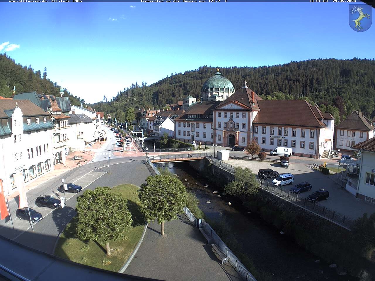 Archiv Foto Webcam St Blasien Menzenschwand: Hauptstraße