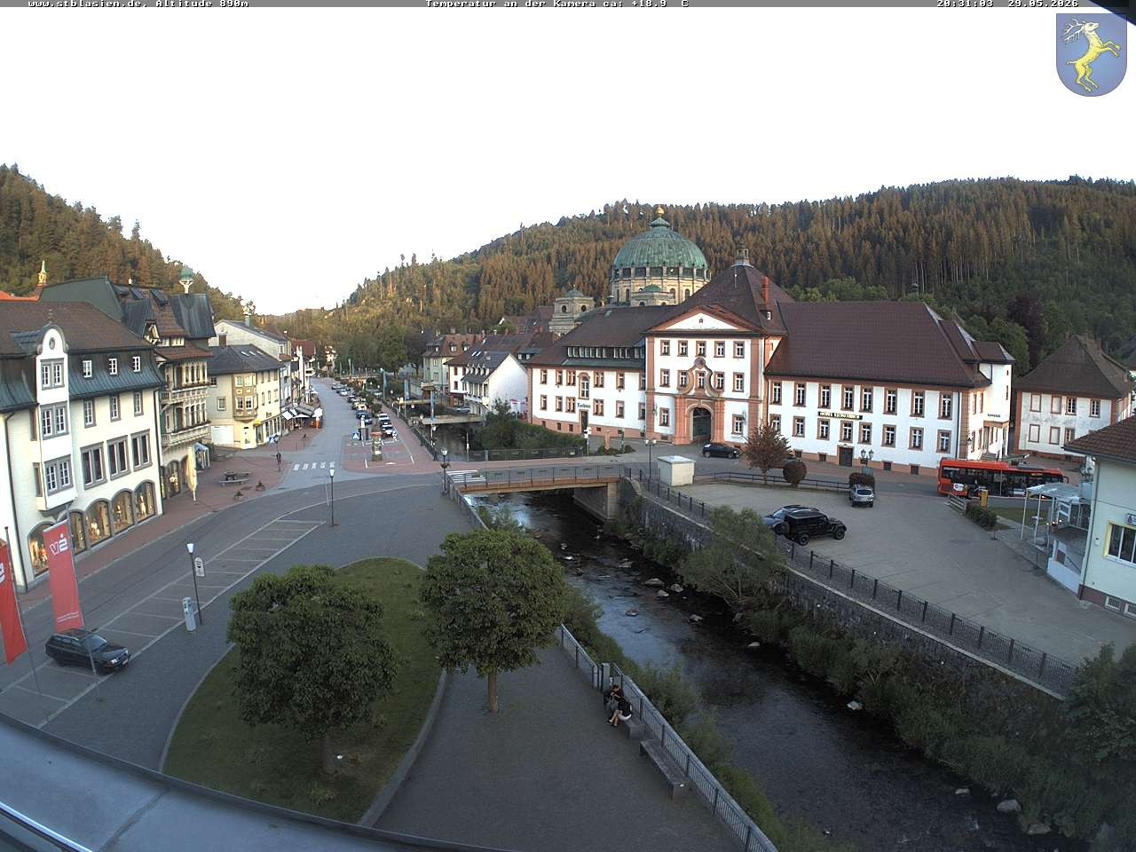 Archiv Foto Webcam St Blasien Menzenschwand: Hauptstraße