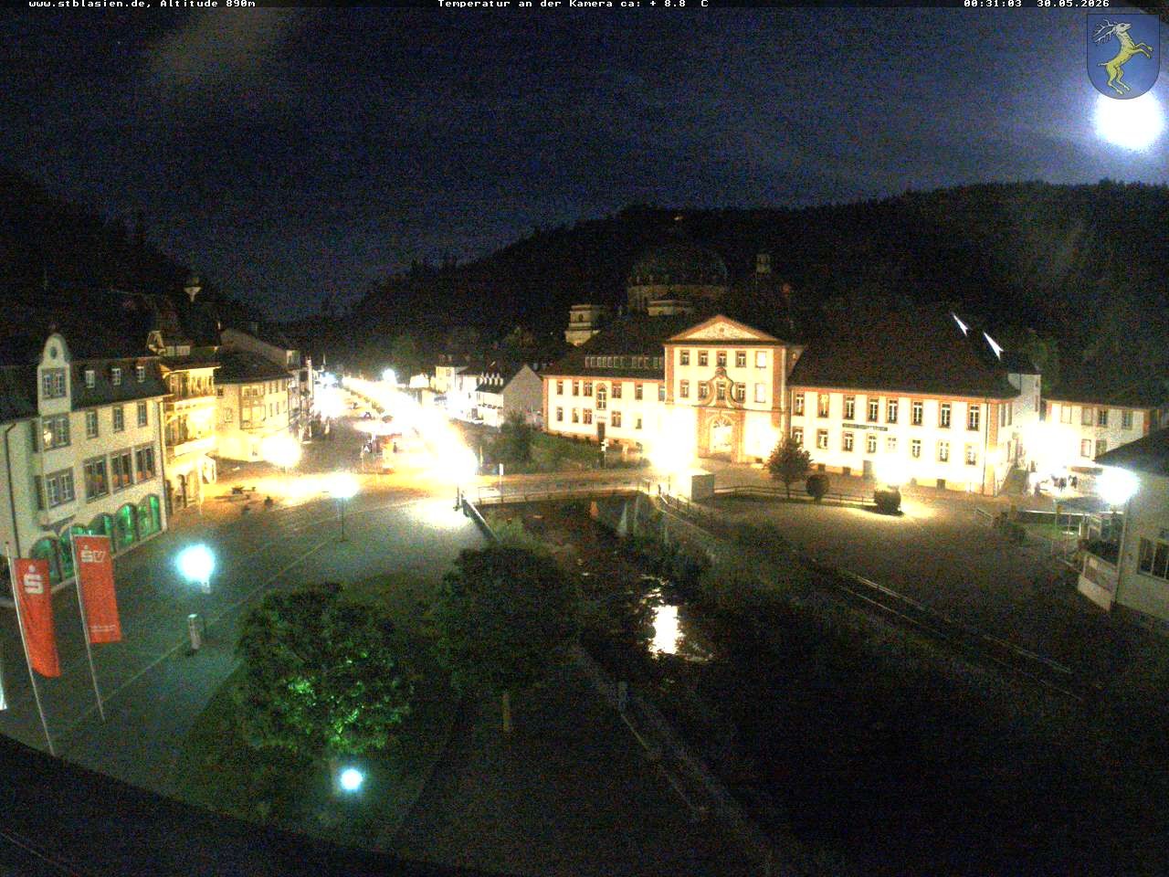 Archived image Webcam St Blasien Menzenschwand: main street