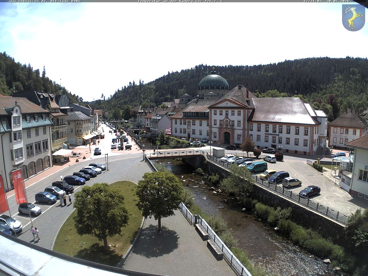Archiv Foto Webcam St Blasien Menzenschwand: Hauptstraße