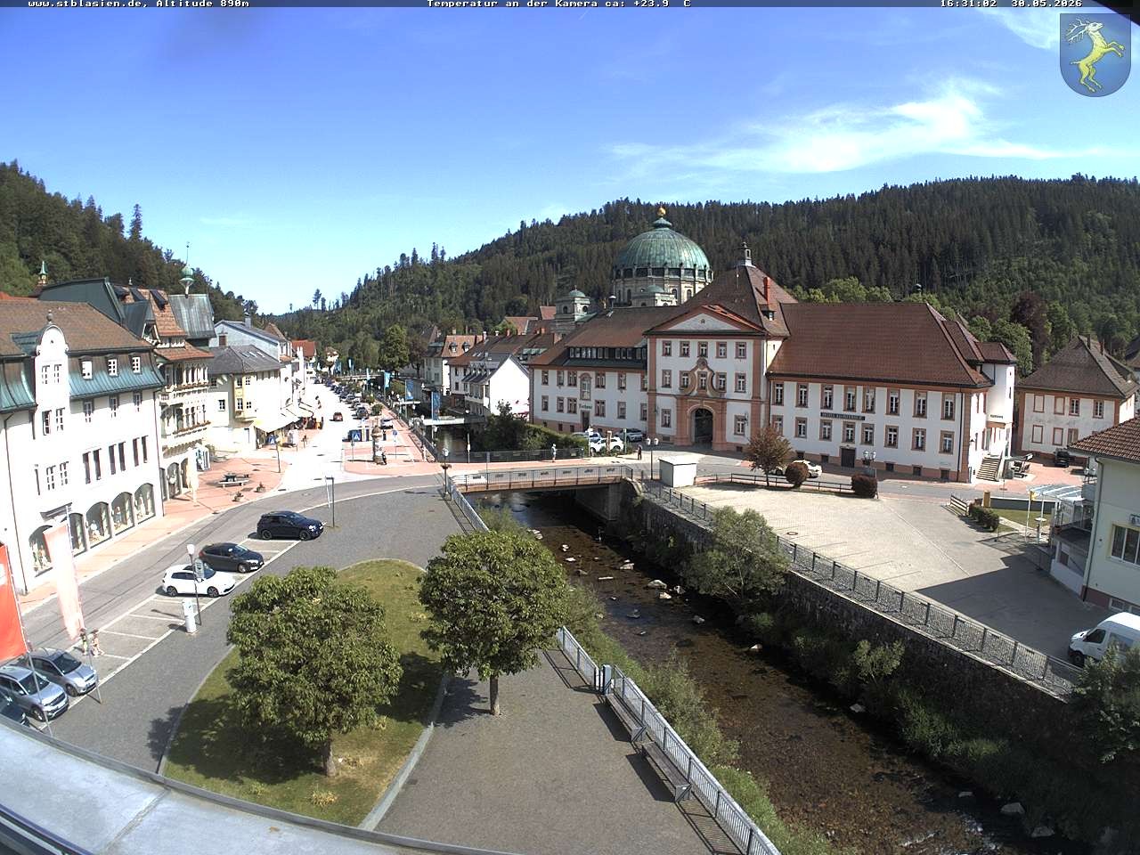 Archiv Foto Webcam St Blasien Menzenschwand: Hauptstraße