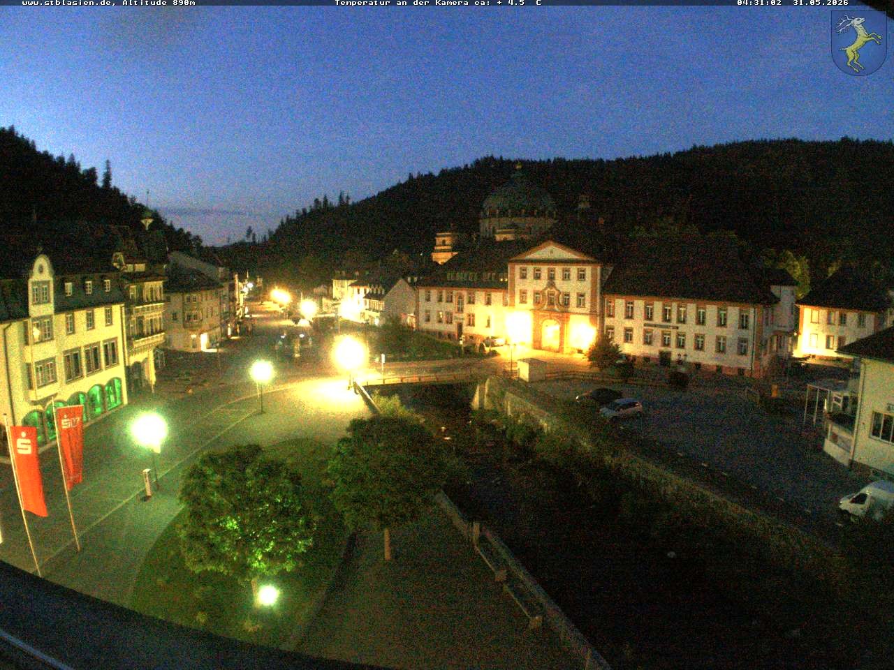 Archived image Webcam St Blasien Menzenschwand: main street