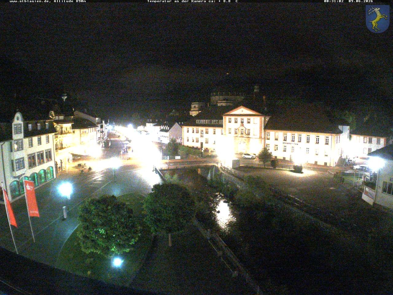 Archived image Webcam St Blasien Menzenschwand: main street