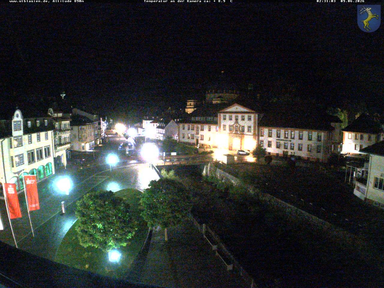 Archived image Webcam St Blasien Menzenschwand: main street