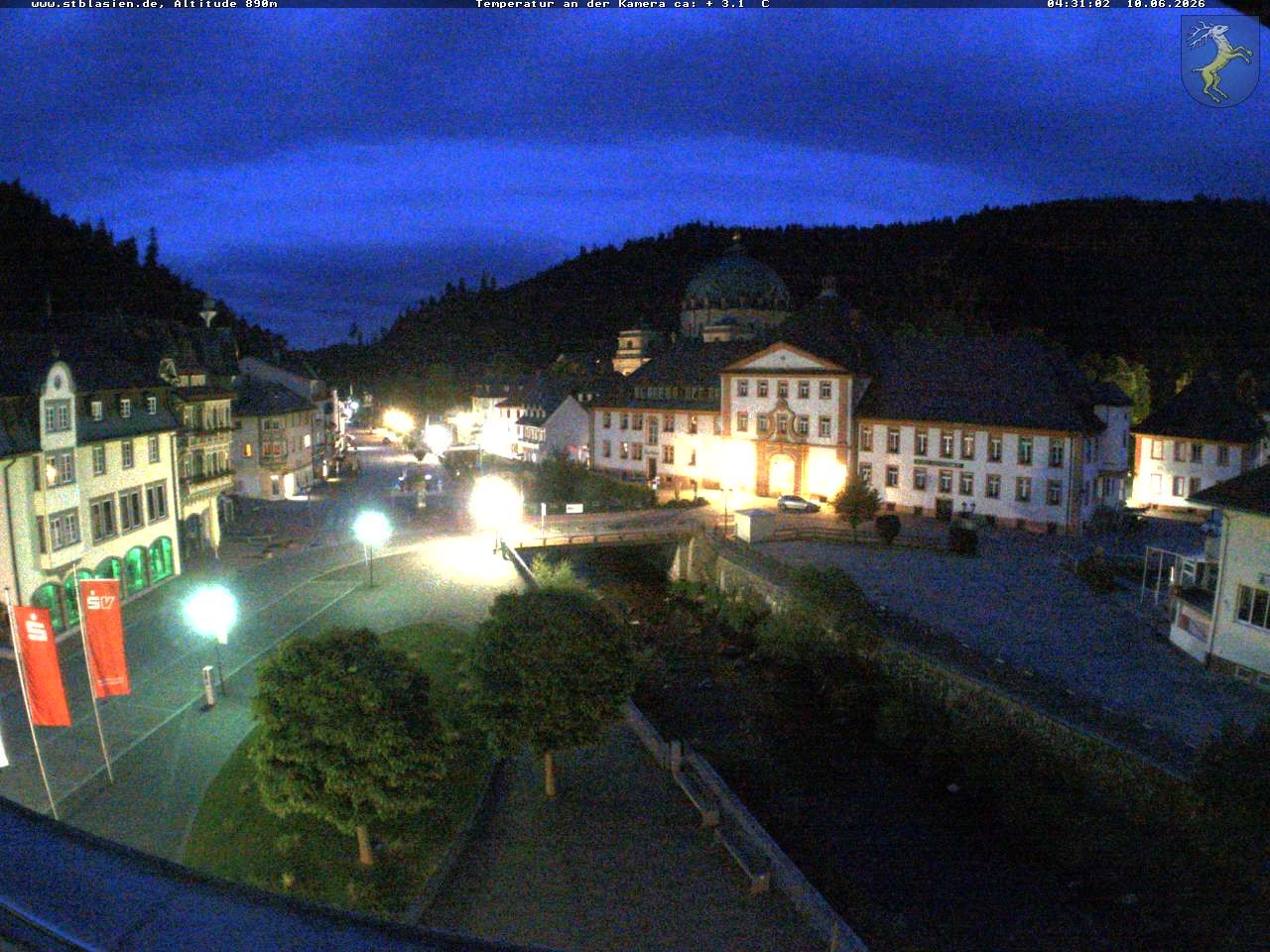 Archiv Foto Webcam St Blasien Menzenschwand: Hauptstraße