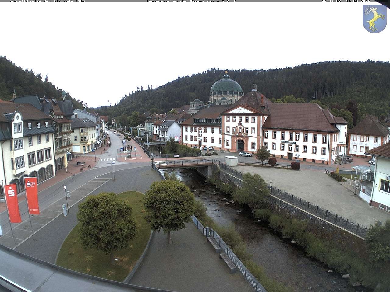 Archiv Foto Webcam St Blasien Menzenschwand: Hauptstraße