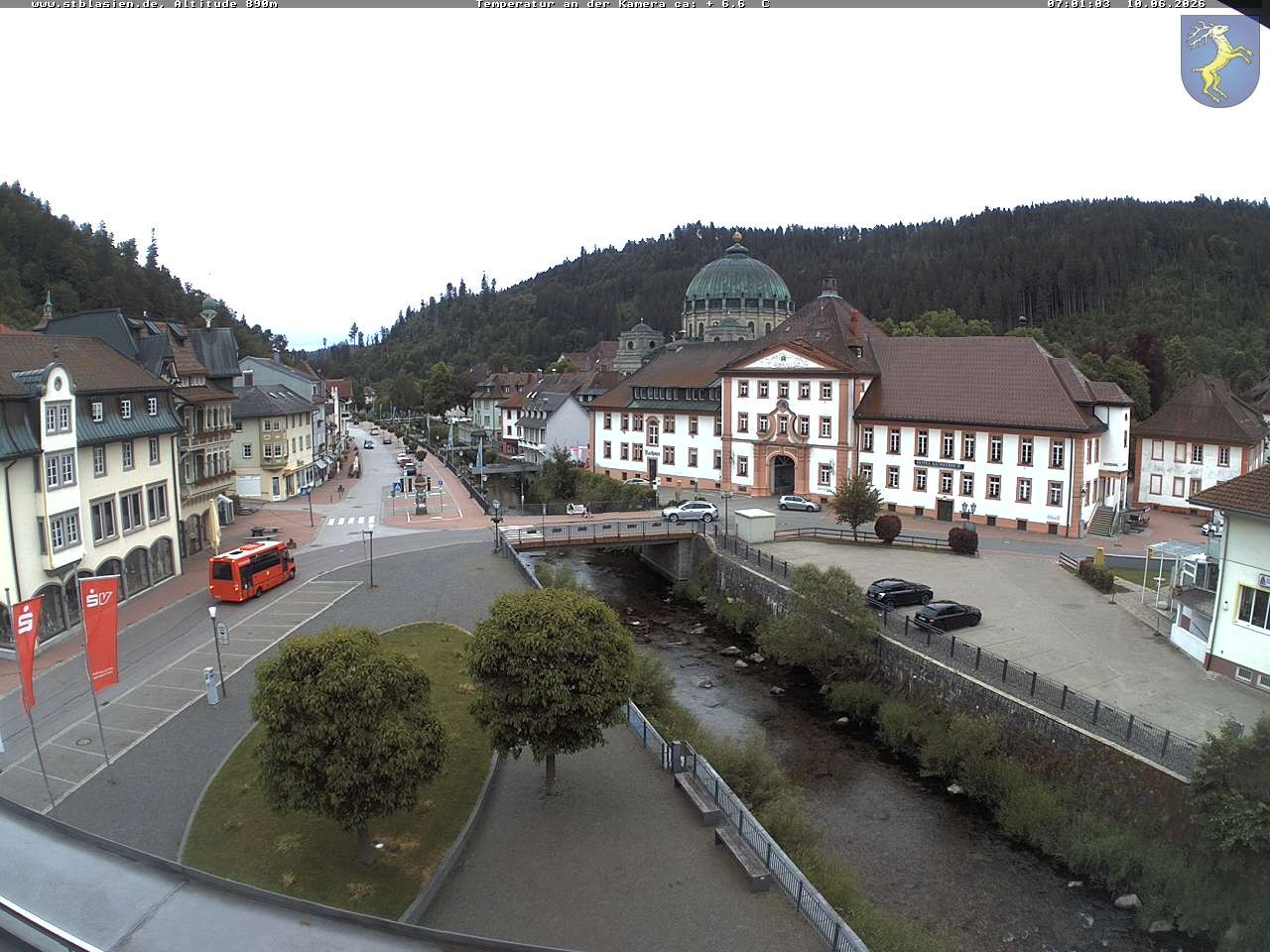Archiv Foto Webcam St Blasien Menzenschwand: Hauptstraße