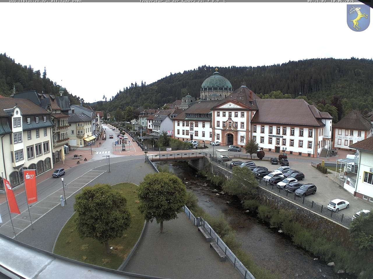 Archiv Foto Webcam St Blasien Menzenschwand: Hauptstraße