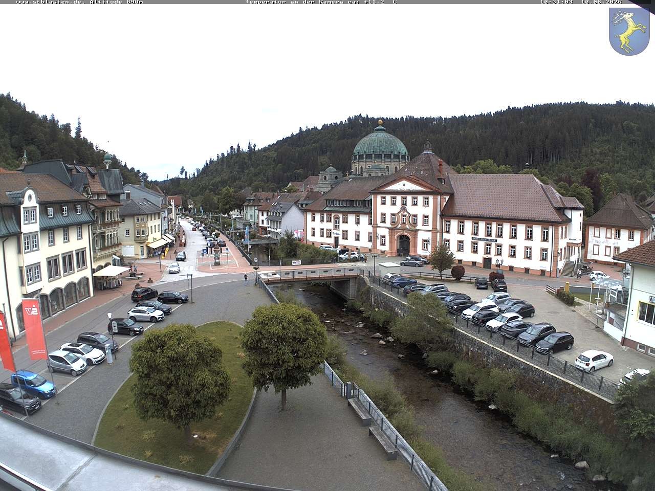 Archiv Foto Webcam St Blasien Menzenschwand: Hauptstraße