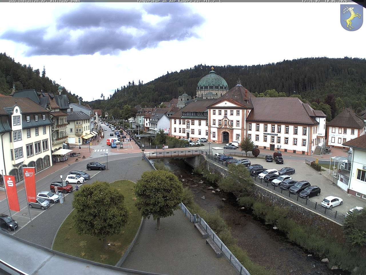 Archiv Foto Webcam St Blasien Menzenschwand: Hauptstraße