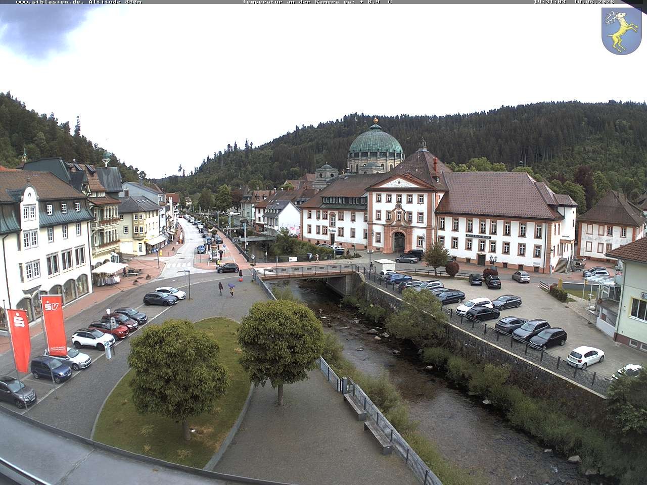 Archiv Foto Webcam St Blasien Menzenschwand: Hauptstraße