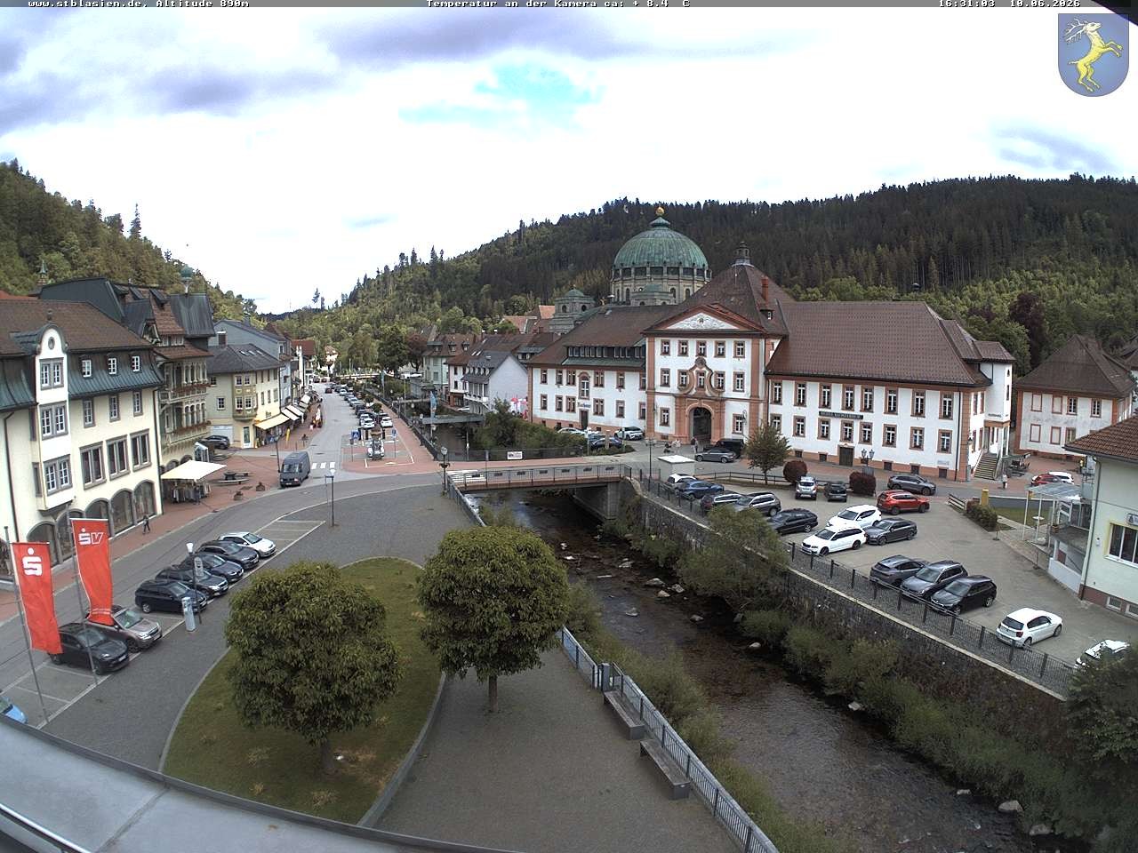 Archiv Foto Webcam St Blasien Menzenschwand: Hauptstraße
