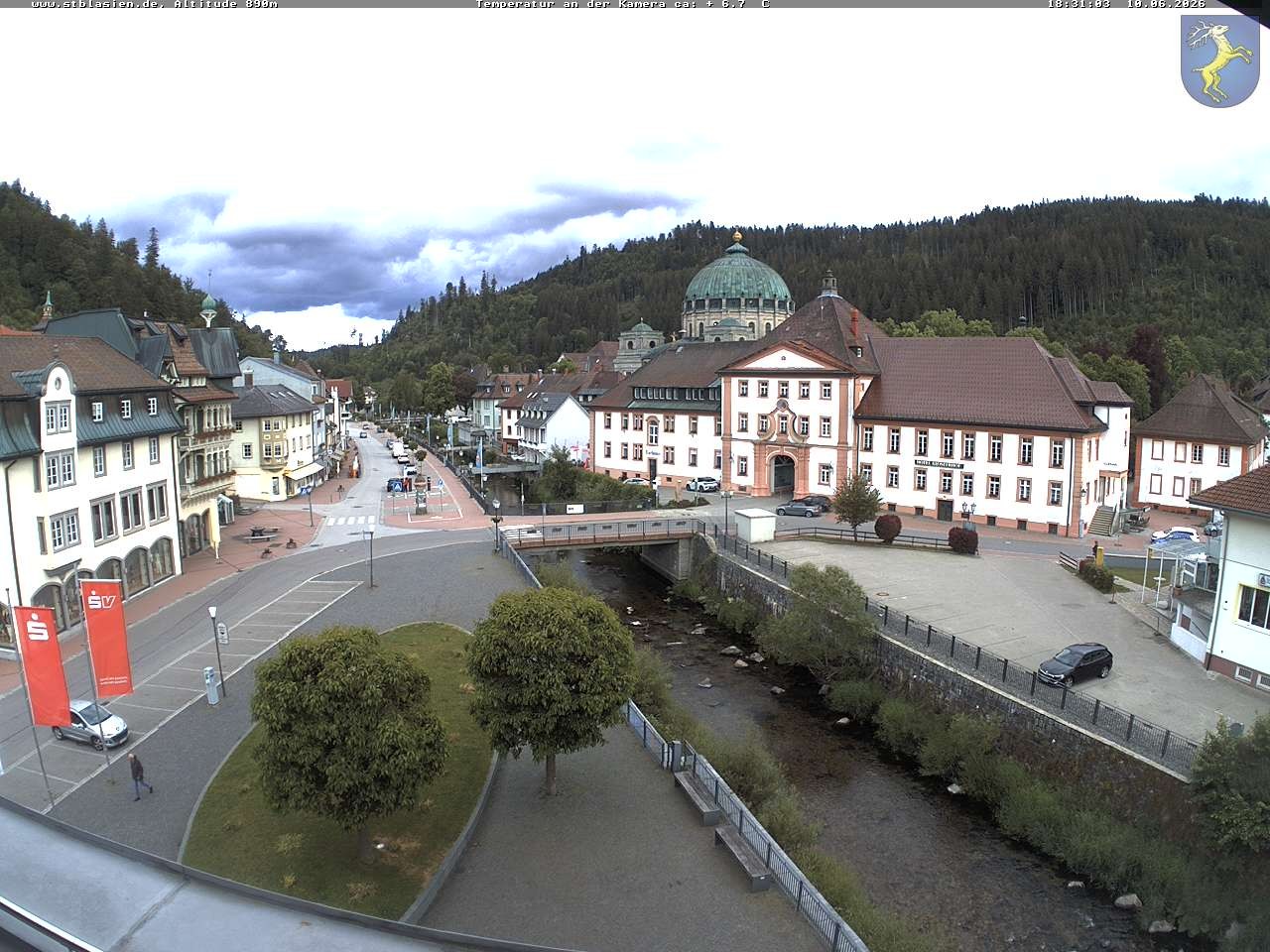 Archiv Foto Webcam St Blasien Menzenschwand: Hauptstraße