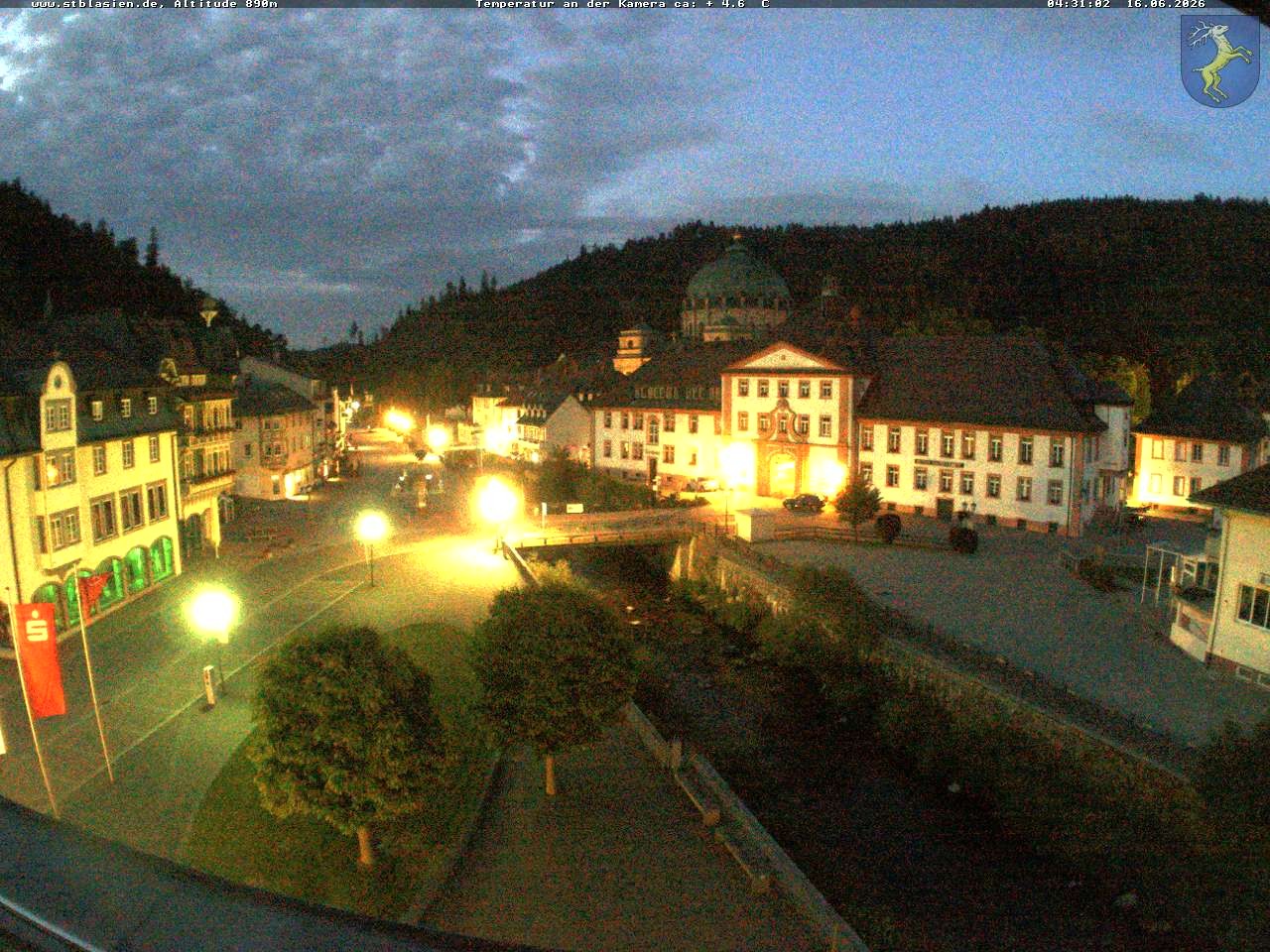 Archiv Foto Webcam St Blasien Menzenschwand: Hauptstraße