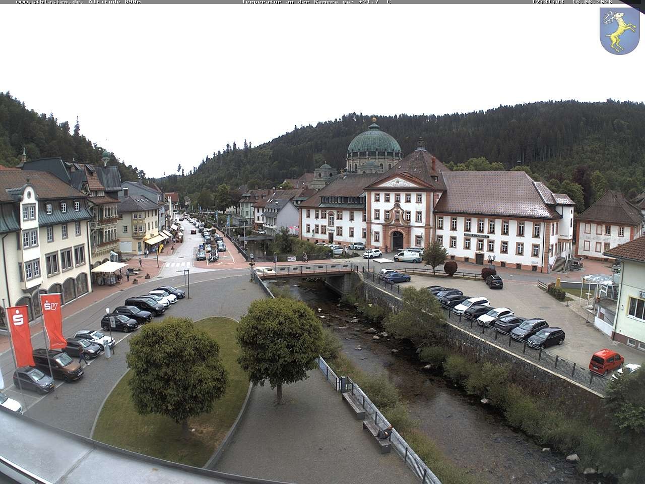 Archiv Foto Webcam St Blasien Menzenschwand: Hauptstraße