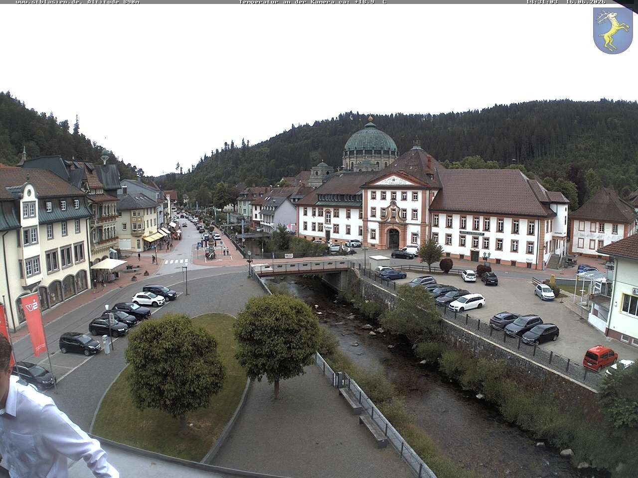Archived image Webcam St Blasien Menzenschwand: main street