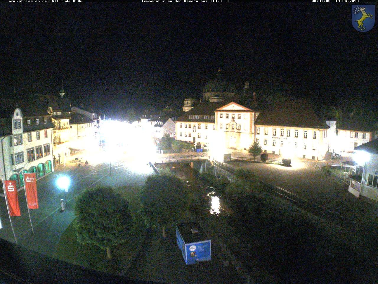 Archived image Webcam St Blasien Menzenschwand: main street