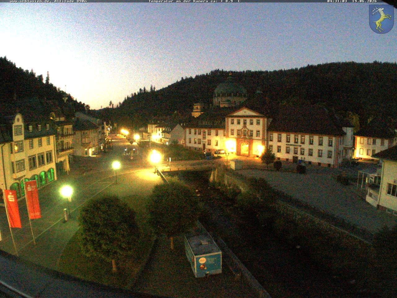 Archiv Foto Webcam St Blasien Menzenschwand: Hauptstraße