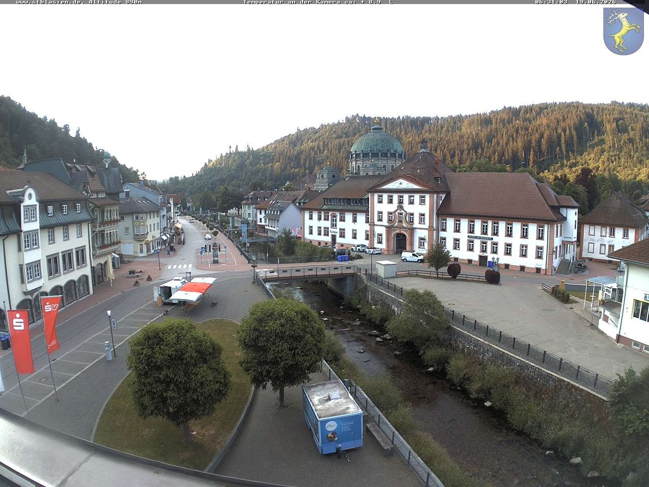 Archiv Foto Webcam St Blasien Menzenschwand: Hauptstraße