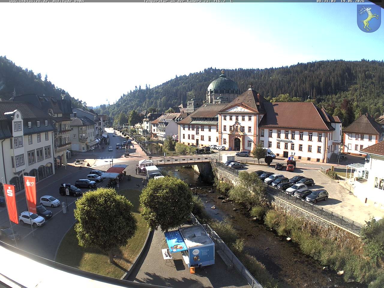 Archiv Foto Webcam St Blasien Menzenschwand: Hauptstraße
