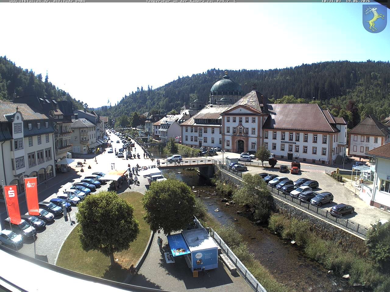 Archiv Foto Webcam St Blasien Menzenschwand: Hauptstraße