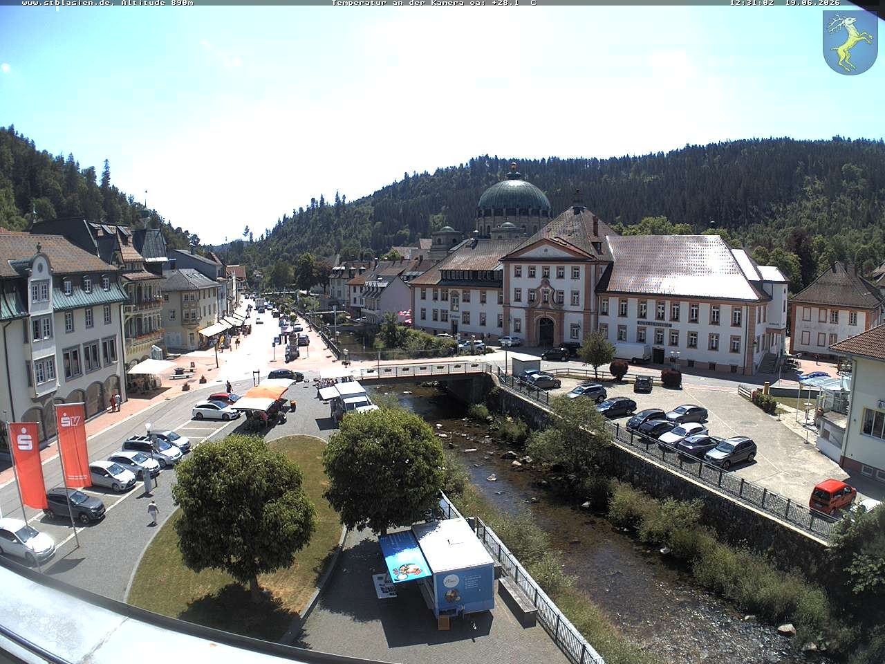 Archiv Foto Webcam St Blasien Menzenschwand: Hauptstraße