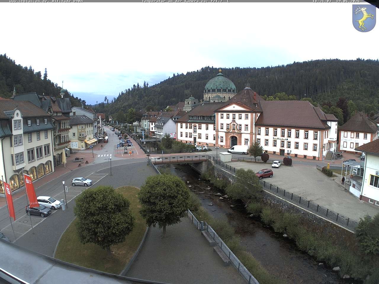 Archiv Foto Webcam St Blasien Menzenschwand: Hauptstraße