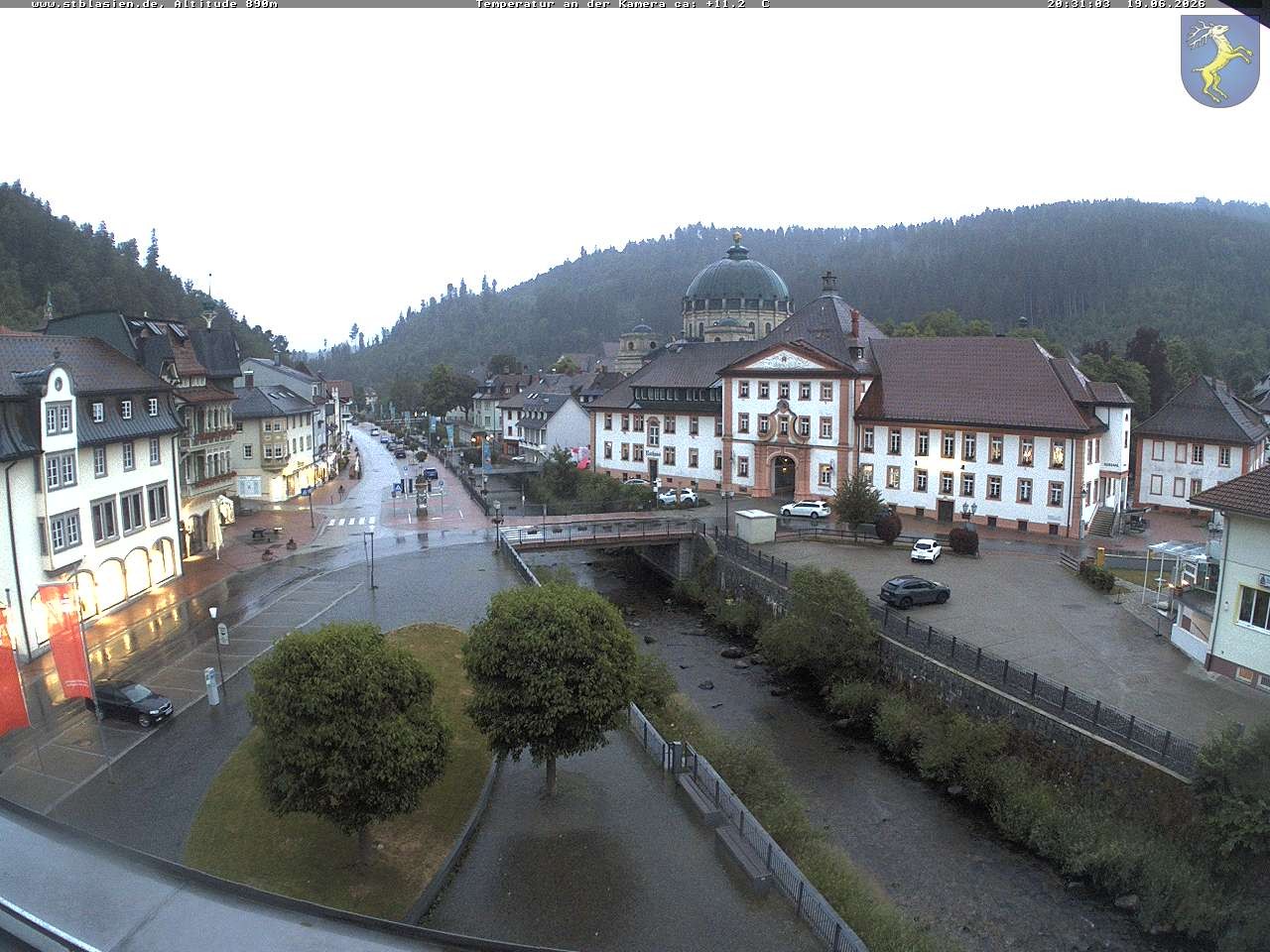 Archiv Foto Webcam St Blasien Menzenschwand: Hauptstraße