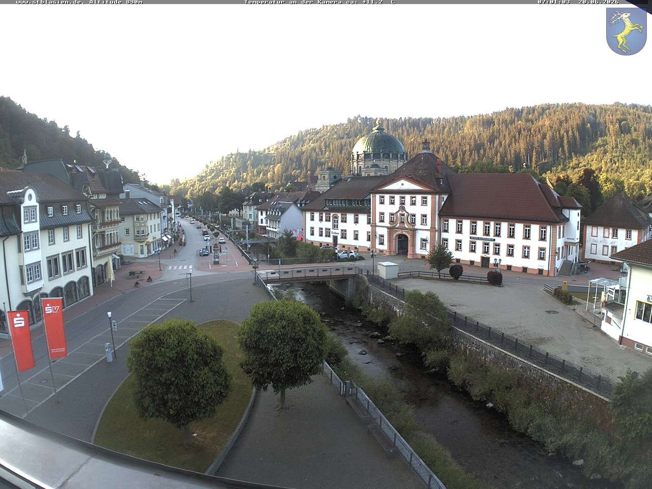 Archiv Foto Webcam St Blasien Menzenschwand: Hauptstraße