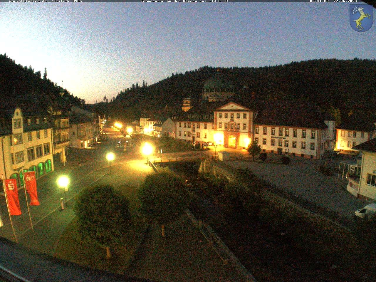 Archiv Foto Webcam St Blasien Menzenschwand: Hauptstraße