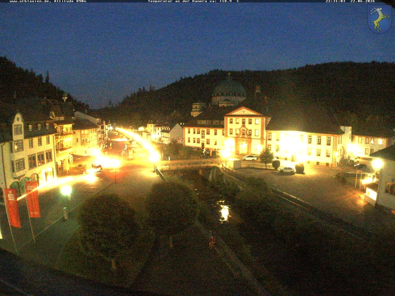Archived image Webcam St Blasien Menzenschwand: main street