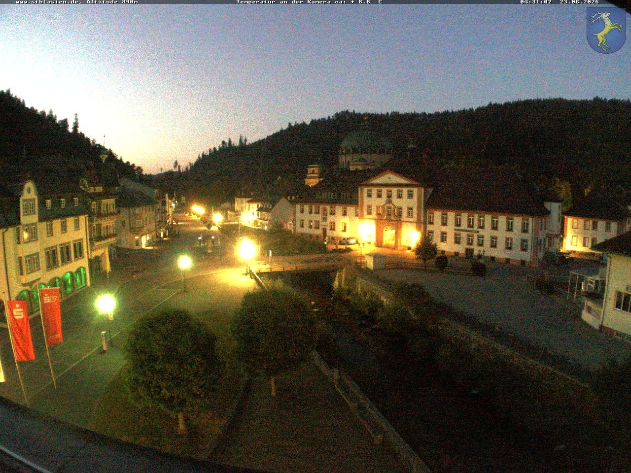 Archiv Foto Webcam St Blasien Menzenschwand: Hauptstraße