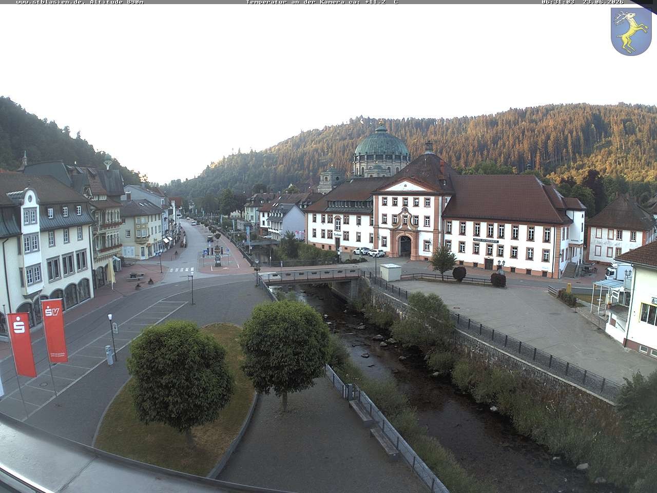 Archiv Foto Webcam St Blasien Menzenschwand: Hauptstraße