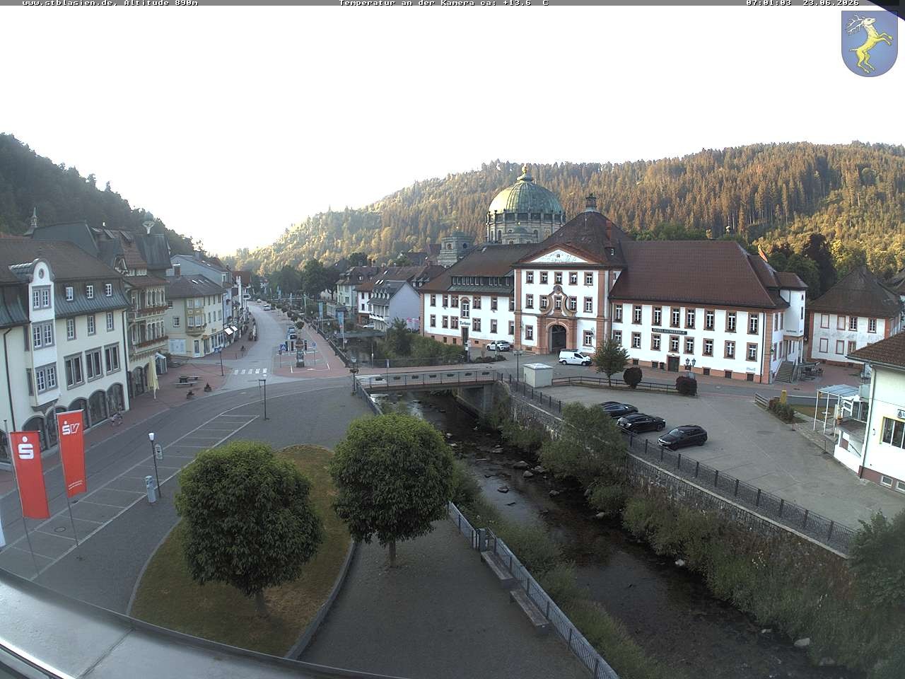 Archiv Foto Webcam St Blasien Menzenschwand: Hauptstraße