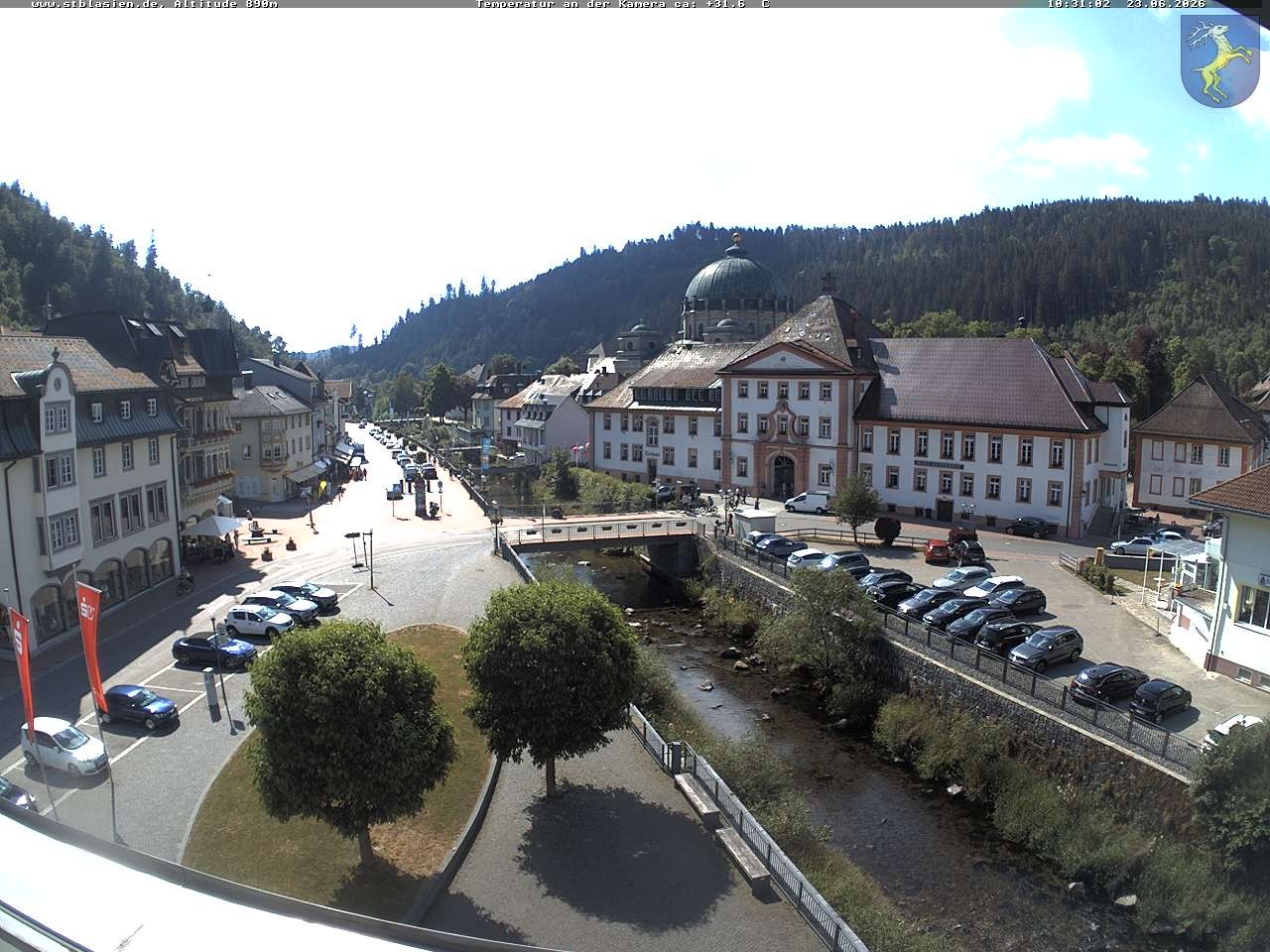 Archiv Foto Webcam St Blasien Menzenschwand: Hauptstraße