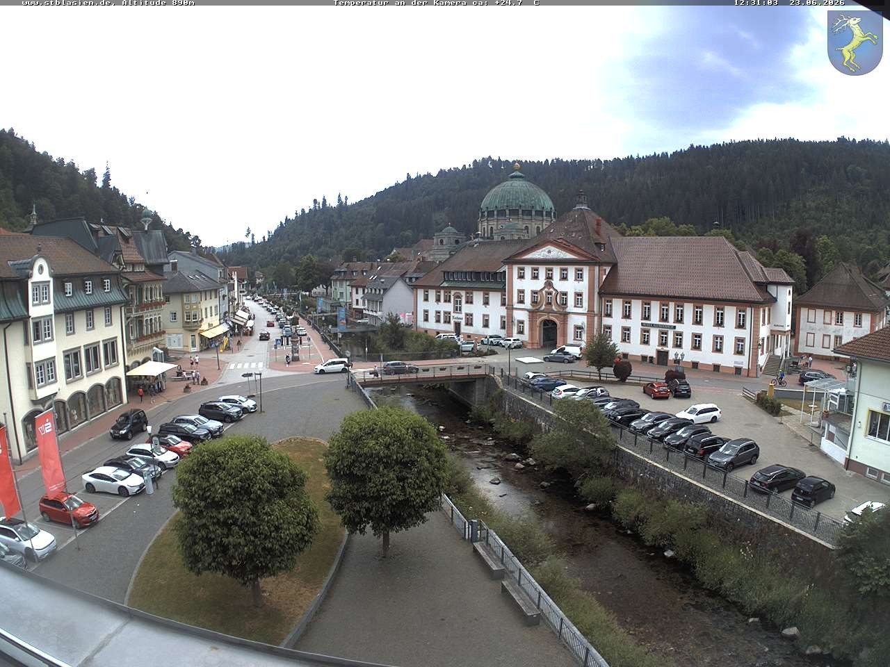 Archiv Foto Webcam St Blasien Menzenschwand: Hauptstraße