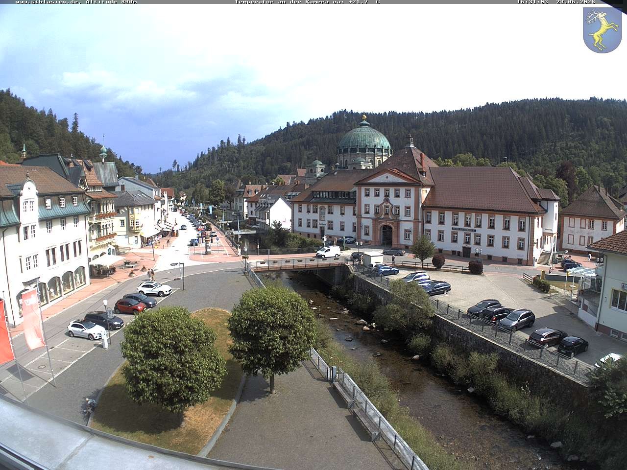 Archiv Foto Webcam St Blasien Menzenschwand: Hauptstraße