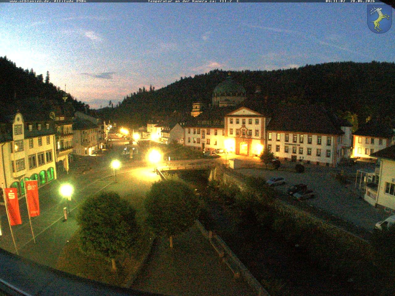 Archiv Foto Webcam St Blasien Menzenschwand: Hauptstraße