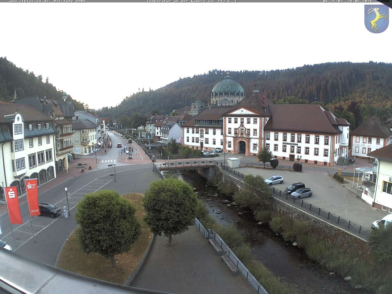 Archiv Foto Webcam St Blasien Menzenschwand: Hauptstraße