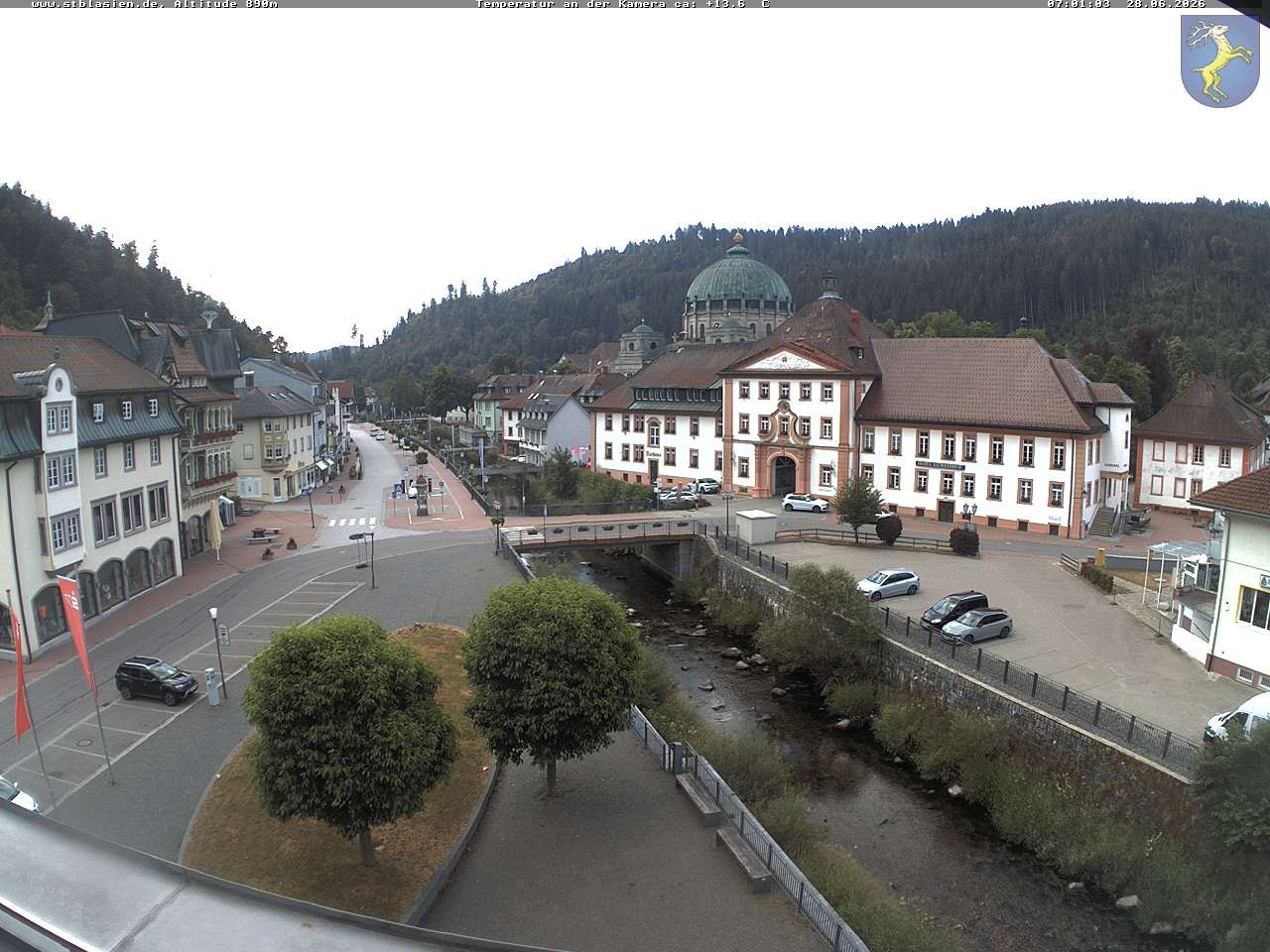 Archiv Foto Webcam St Blasien Menzenschwand: Hauptstraße