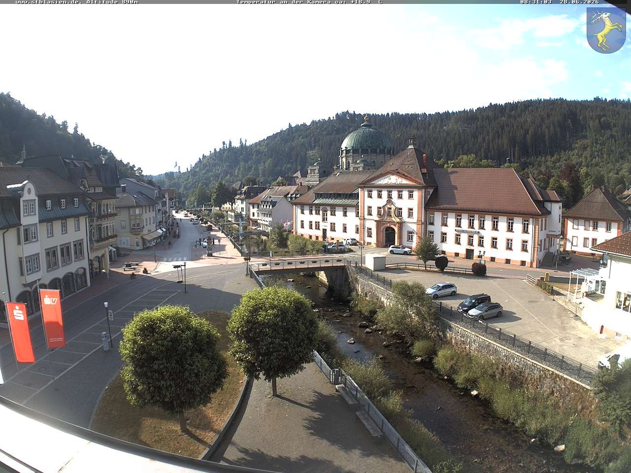 Archiv Foto Webcam St Blasien Menzenschwand: Hauptstraße